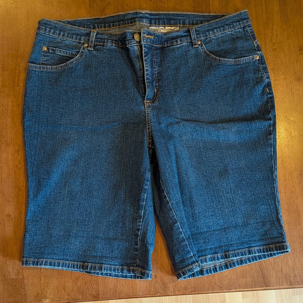 Just My Size Women's Jean Shorts Size 20W